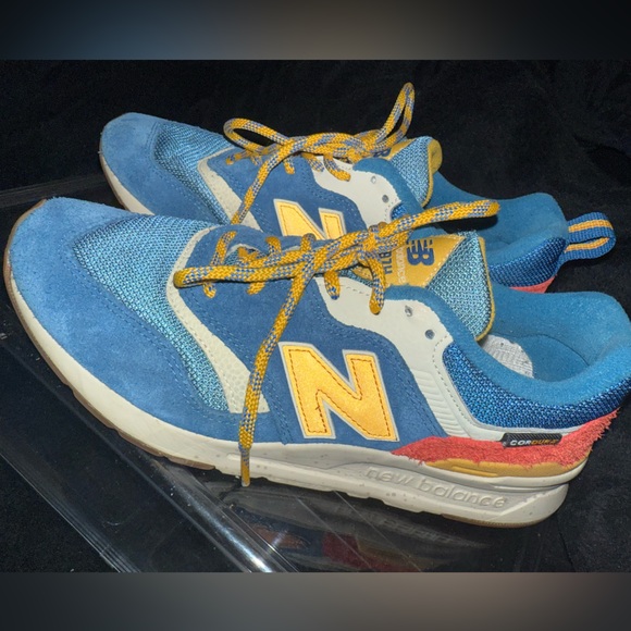 New Balance Shoes Mens 7.5 Blue 997H Outdoor Pack Cordura Varsity - Picture 4 of 15